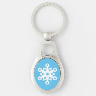 Cute Snowflake Key Ring