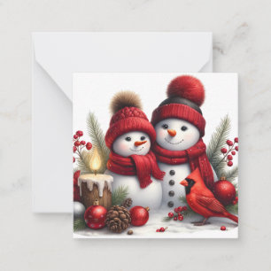 Cute Snowman Card