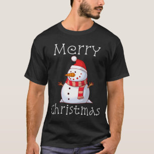 Cute Snowman Christmas Gift T-Shirt