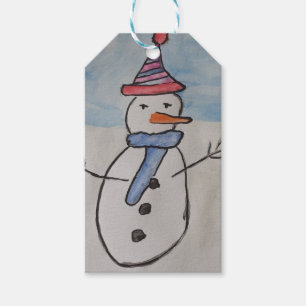 Cute Snowman Gift Tags
