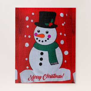 Cute Snowman Jigsaw Puzzle