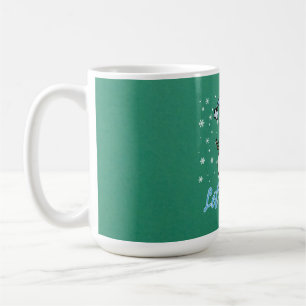 Cute Snowman Let It Snow Christmas Holiday Coffee Mug