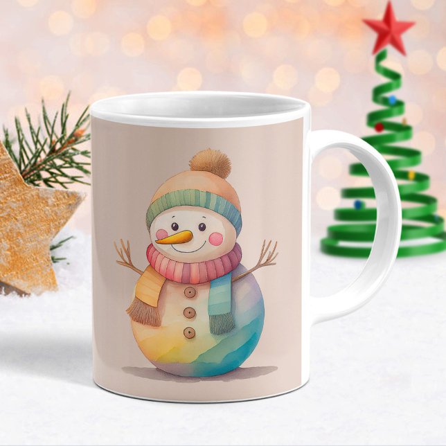 Cute Snowman Let It Snow Coffee Mug (Creator Uploaded)
