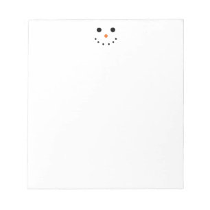 Cute Snowman Notepad