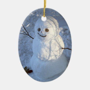 Cute Snowman Ornament
