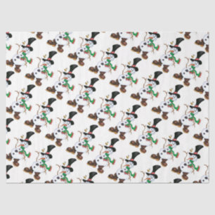 Cute Snowman Tissue Paper