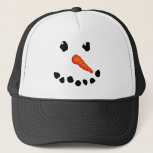 Cute Snowman Trucker Hat