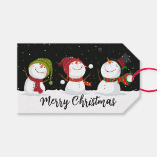 Cute Snowmen Gift Tags