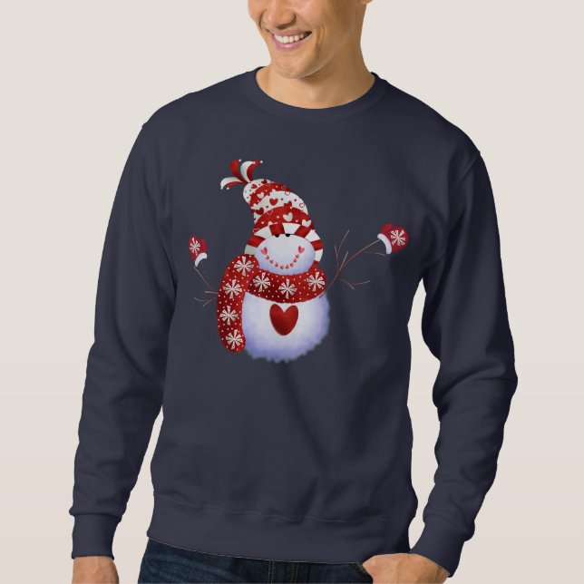Cute Snowmen Sweatshirt (Front)