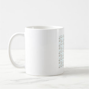Cute snowy owl Delight � Cute Animal Art Coffee Mug