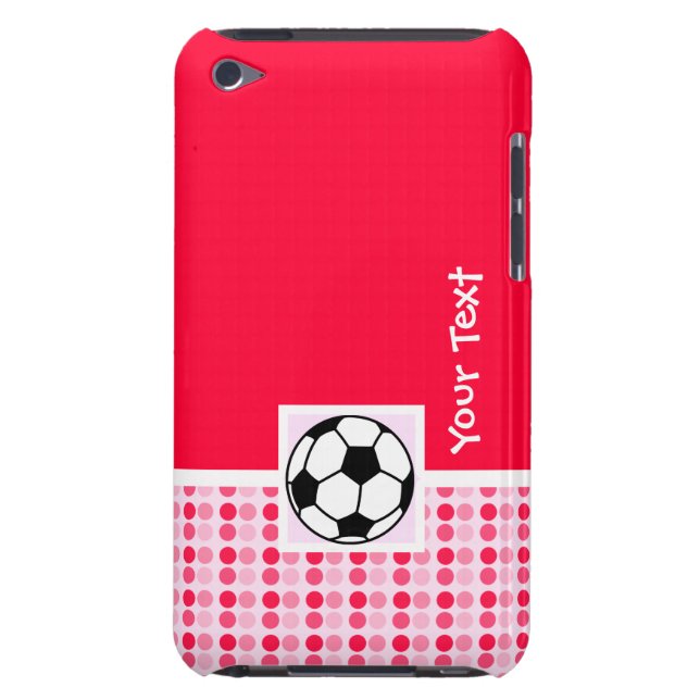 Cute Soccer Ball iPod Touch Case (Back)