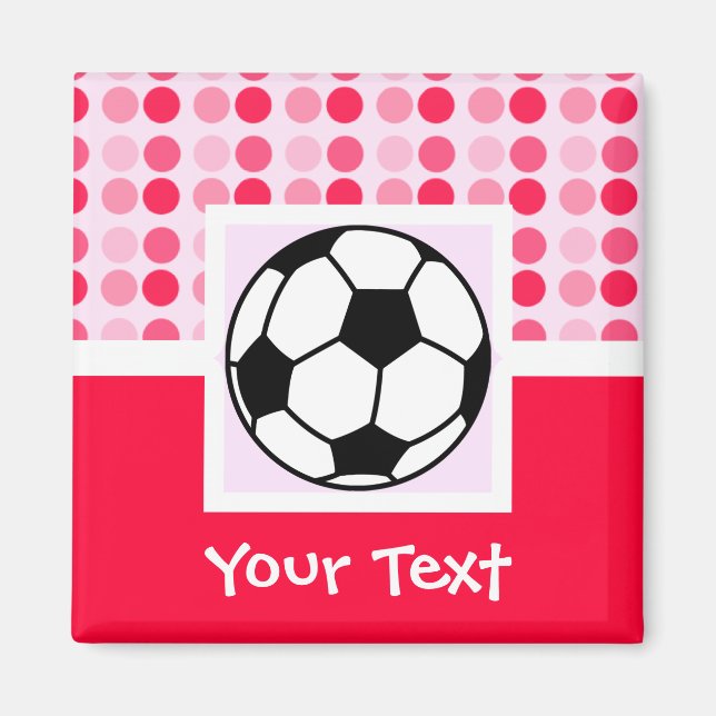 Cute Soccer Ball Magnet (Front)
