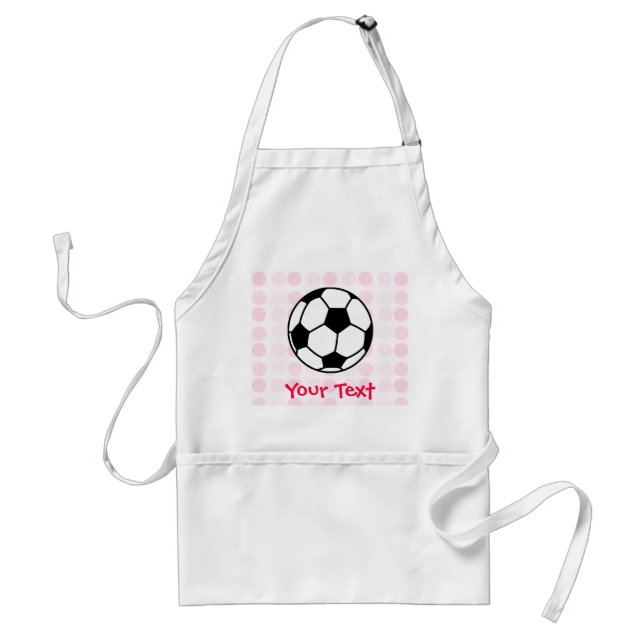 Cute Soccer Ball Standard Apron (Front)