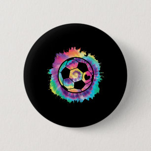 Cute Soccer Girl Player Soccer Lover Women Girls K 6 Cm Round Badge