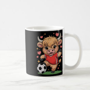 Cute Soccer Heifer Just Girl Who Loves Cows Win Coffee Mug