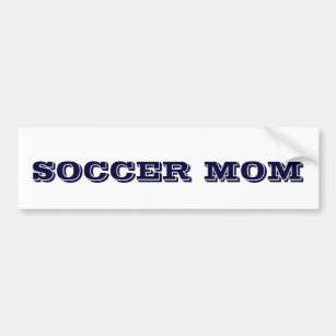 Cute Soccer Mum Bumper Sticker