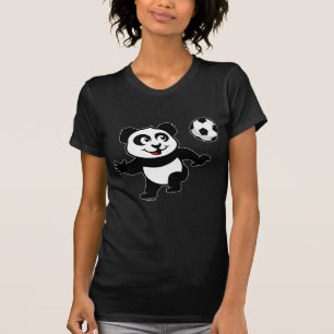 Cute Soccer Panda T-Shirt