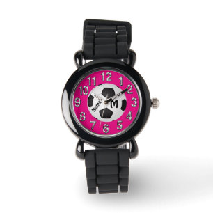 Cute Soccer Watches for Girls Your Colours and Tex