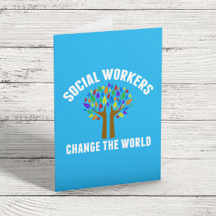 Cute Social Work Quote Card