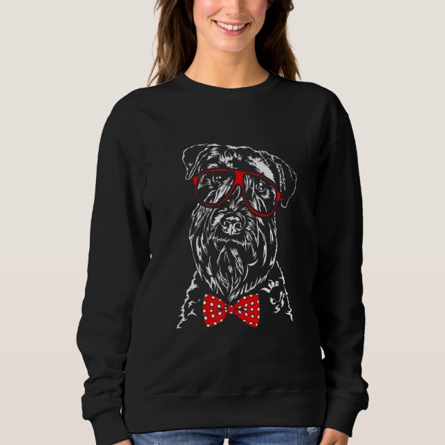Cute Soft Coated Wheaten Terrier mum dog Sweatshirt (Front)