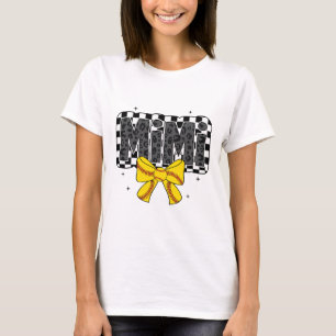Cute Softll Mimi Llpark Coquette Bow Grandma Mothe T-Shirt