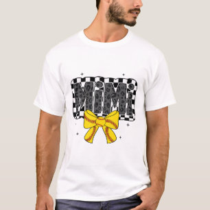 Cute Softll Mimi Llpark Coquette Bow Grandma Mothe T-Shirt