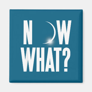 Cute Solar Eclipse August 2017 Magnet