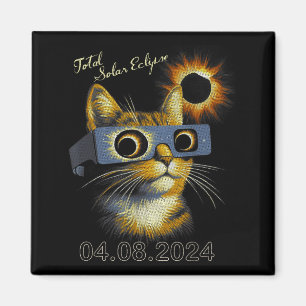 Cute Solar Eclipse Total Solar Eclipse Magnet