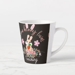 Cute some bunny loves teaching mug