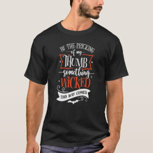 Cute Something Wicked Witch Women's Halloween T-Shirt