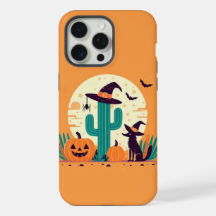 Cute, southwestern Halloween desert/cactus iPhone 15 Pro Max Case