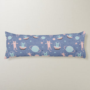 Cute Space Cats Body Cushion