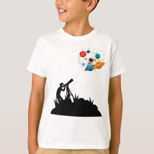 Cute Space Kids T-Shirt