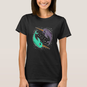 Cute Space Narwhals Narwhal  Outerspace T-Shirt