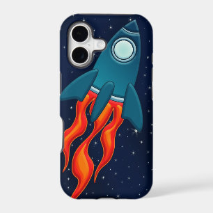 Cute Space Rocket and Outer Space Design