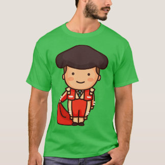 Cute Spanish Matador Bullfighter T-Shirt