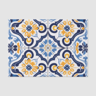 Cute Spanish tile pattern decoupage  Tissue Paper
