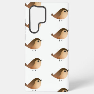 Cute Sparrow Bird Cartoon Samsung Galaxy Case