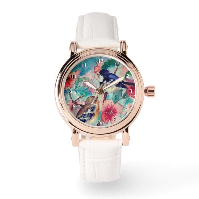 Cute Sparrows Watch (Front)