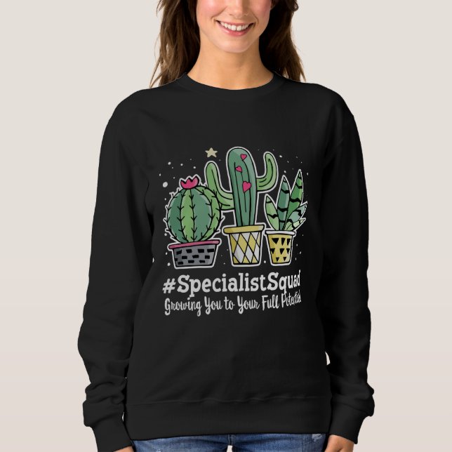 Cute Specialist Squad Appreciation Week Back to Sc Sweatshirt (Front)
