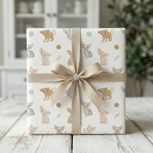 Cute Sphinx Cat Wrapping Paper for Pet Lover Gifts