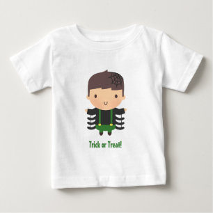 Cute Spider Boy, Baby Halloween T-Shirt