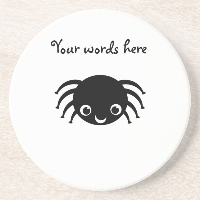 Cute spider coaster (Front)