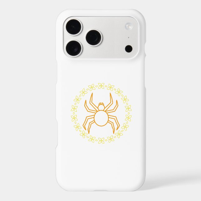 Cute Spider iPhone 17 Pro Max Case | Yoga Lover Ge (Back)