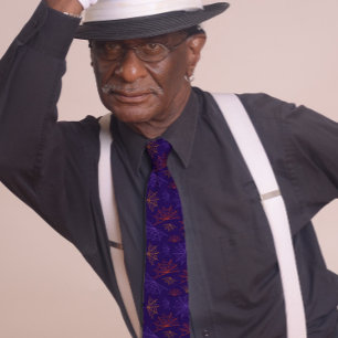 Cute Spider webs Halloween Dark Purple Tie