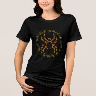 Cute Spider Yoga Lover T-Shirt for Girls | Gen Z G Tri-Blend Shirt