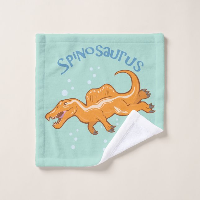 Cute Spinosaurus Wash Cloth (Wash Cloth)