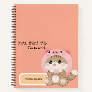 Cute Spiral Notebook