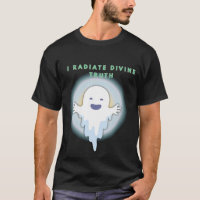 Cute Spiritual Ghost – Radiante Divine Quote