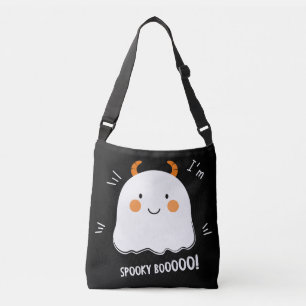 Cute Spooky Boo Demon Ghost Crossbody Bag